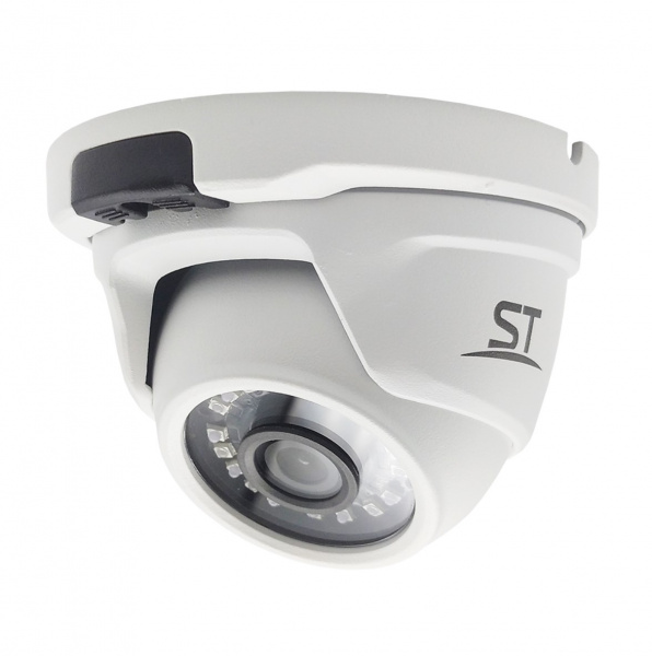 ST-S2543 POE (2,8mm), (версия 2) 2MP Уличная купольная IP-камера с ИК подсветкой до 20 м Фото