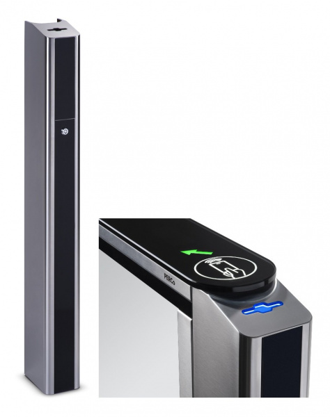 PERCo-FP01C Передняя панель со встроенным картоприемником для секции скоростного прохода PERCo-ST-01 Фото