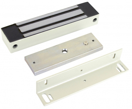 ML-295K Замок электромагнитный  с уголком (белый) Фото