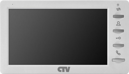 CTV-M1701 Plus G (графит) Монитор видеодомофона CVBS с кнопочным управлением Фото