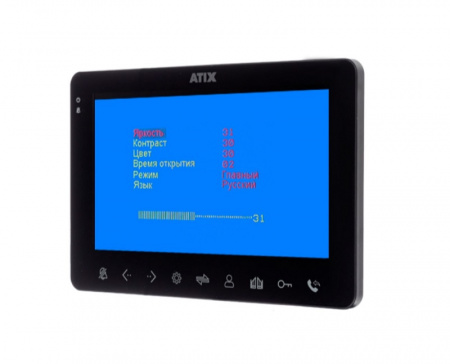 AT-I-M710C/T Black Цветной домофон с TFT экраном Фото
