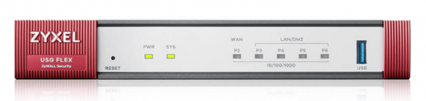 Межсетевой экран Zyxel USG FLEX 50 [USGFLEX50-EUCI01F] Фото