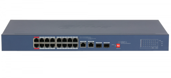 DH-CS4218-16ET-240-V2 16-портовый PoE коммутатор с функцией облачного управления Фото
