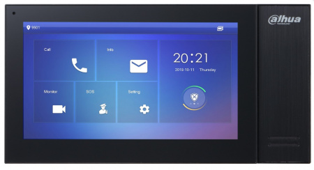 DH-VTH2421FB-P Монитор видеодомофона IP 7 дюймовый Фото DH-VTH2421FB-P Монитор видеодомофона IP 7 дюймовый Фото