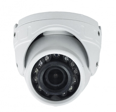 ST-S2501 POE БЕЛАЯ (2,8mm) 2Mp Уличная купольная IP-камера с ИК подсветкой до 25 м Фото