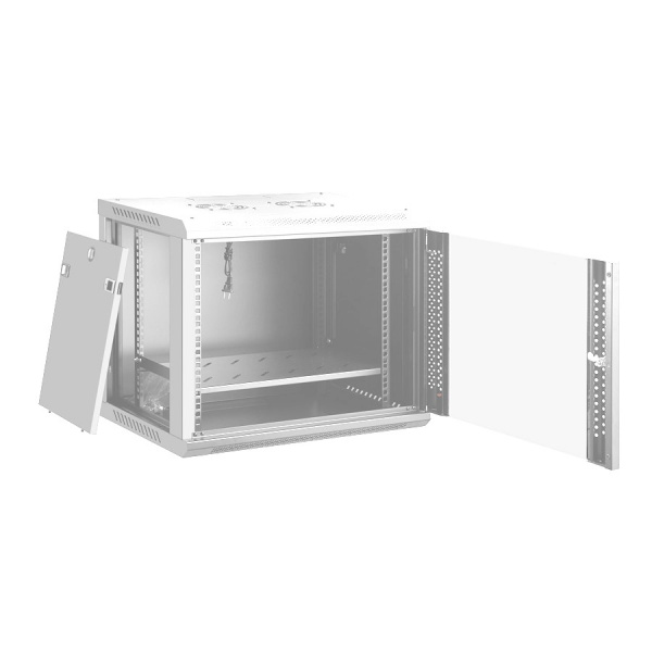 UB-WMC-9U-60/60-GD (G) Шкаф телекоммуникационный настенный 19 UB-WMC-9U-60/60-GD (G) Шкаф телекоммуникационный настенный 19