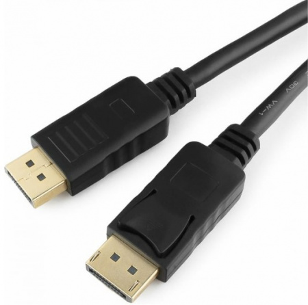 Кабель DisplayPort Cablexpert CC-DP-6, 1.8м, 20M/20M, черный, экран, пакет Фото Кабель DisplayPort Cablexpert CC-DP-6, 1.8м, 20M/20M, черный, экран, пакет Фото