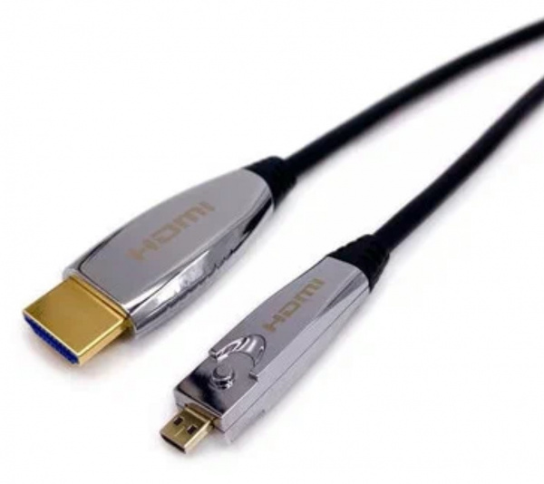 HDMI v2.1 кабель оптический 4K HDR Pro-HD Expert 15 метров, со съёмным наконечником Фото HDMI v2.1 кабель оптический 4K HDR Pro-HD Expert 15 метров, со съёмным наконечником Фото