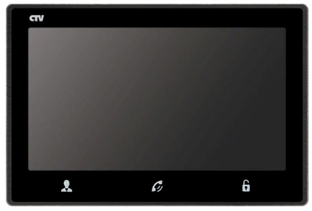 CTV-M2703 B (черный) Монитор видеодомофона CVBS в корпусе с метал. рамкой Фото