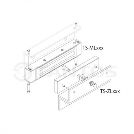 TS-ZL500 Комплект креплений (Z-образный) Фото
