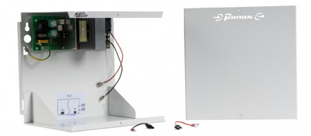 ББП РАПАН - 80 исп. 26 блок питания 12В, 8А, металл корпус под АКБ 26 Ач защита АКБ Фото