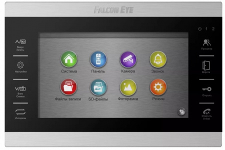 Falcon EYE FE-70 ATLAS HD (Black) MHD Видеодомофон 1080P, дисплей 7