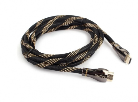 Кабель HDMI Cablexpert CCP-HDMI8K-1.5M, 1.5м, v2.1, 8K, 19M/19M, черный, позол.разъемы, экран, пакет Фото