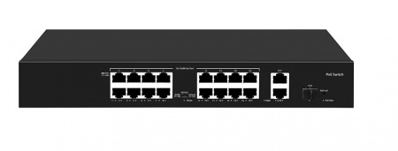 FE-16FPG2S1 18 портовый неуправляемый PoE коммутатор 2x1000 Мбит/с порта Uplink + 1 SFP 1000 Мбит/с порт Фото FE-16FPG2S1 18 портовый неуправляемый PoE коммутатор 2x1000 Мбит/с порта Uplink + 1 SFP 1000 Мбит/с порт Фото