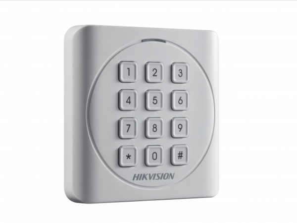 DS-K1801MK Считыватель Mifare карт с механической клавиатурой
 Фото DS-K1801MK Считыватель Mifare карт с механической клавиатурой
 Фото