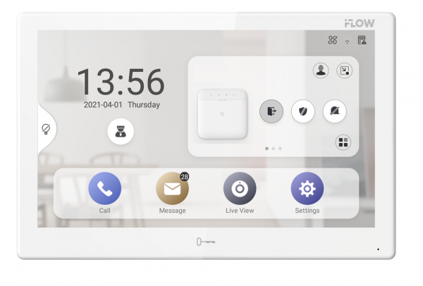 F-VI-3561IPWE1 10'' видеодомофон ОС Android 10.0 Фото F-VI-3561IPWE1 10'' видеодомофон ОС Android 10.0 Фото