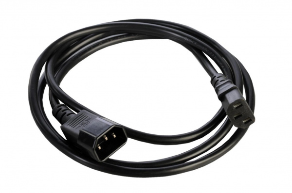 R-10-Cord-C13-C14-3 Шнур питания с заземление Фото R-10-Cord-C13-C14-3 Шнур питания с заземление Фото