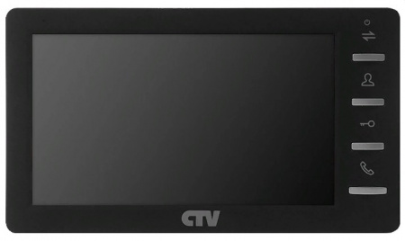CTV-M1701 Plus B (чёрный) Монитор видеодомофона CVBS с кнопочным управлением Фото