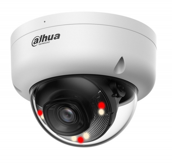 DH-IPC-HDBW1239E1P-A-IL-0360B-S6 Уличная купольная IP-видеокамера с ИК-подсветкой до 30м и LED-подсветкой до 30м 2Мп Фото