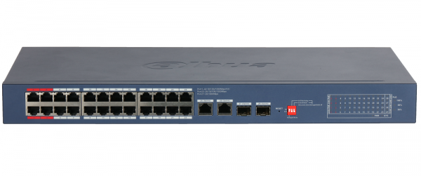 DH-CS4228-24GT-375-V2 24-портовый гигабитный PoE коммутатор с функцией облачного управления Фото