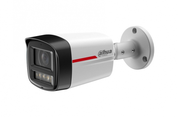 DH-IPC-HFW2249TLP-S-LED-0600B-PRO Уличная цилиндрическая IP-видеокамера 2Мп Wizcolor с ИИ Фото