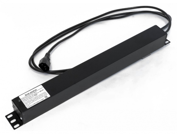 Hyperline SHE19-8SH-S-2.5IEC Блок розеток для 19 Hyperline SHE19-8SH-S-2.5IEC Блок розеток для 19