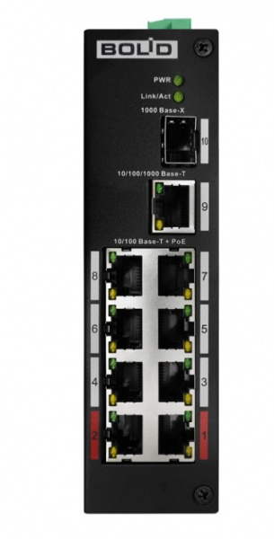 BOLID SW-108 Коммутатор 8-портовый неуправляемый Фото