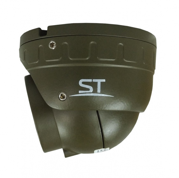 ST-S4501 ХАКИ (2,8mm) 4MP уличная купольная IP-камера с ИК подсветкой до 30 м Фото