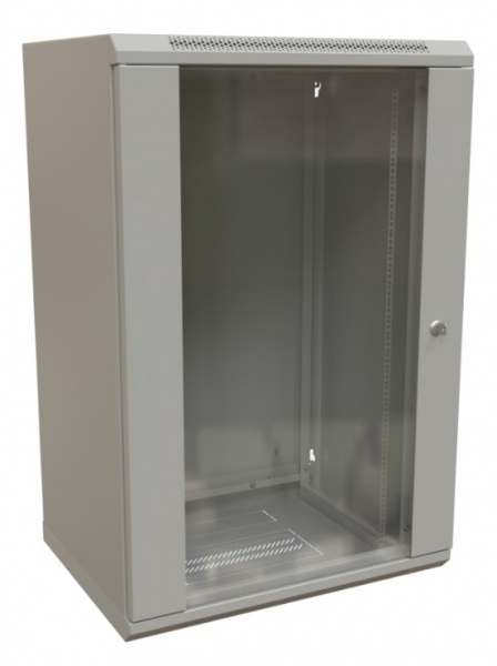 WR-TW-1866-GP-RAL7035 Шкаф настенный 19-дюймовый (19