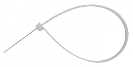 Стяжка, ST-NC48-200 (4,8мм/200мм), нейлон, БЕЛЫЙ Фото