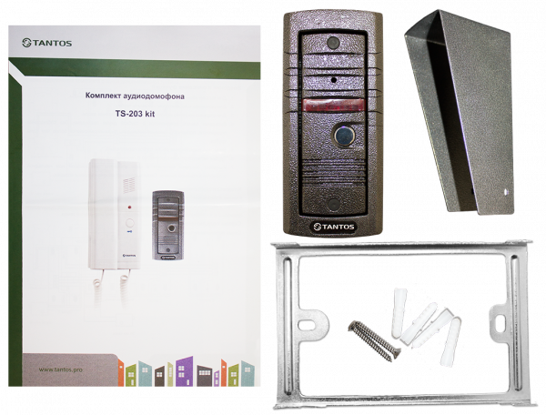 TS-203Kit Аудиодомофон Фото TS-203Kit Аудиодомофон Фото
