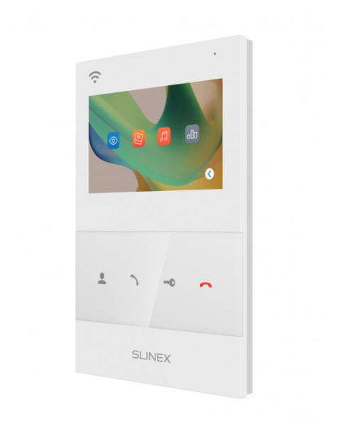SQ-04N Cloud White  4-дюймовый домофон с приложением Slinex Smart Call Фото SQ-04N Cloud White  4-дюймовый домофон с приложением Slinex Smart Call Фото