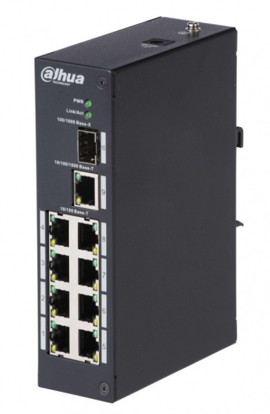 DH-PFS3110-8T 8-портовый неуправляемый коммутатор Фото