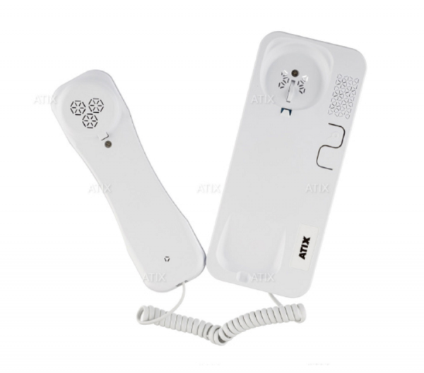 AT-I-H1 White Координатная трубка для подъездного домофона Фото AT-I-H1 White Координатная трубка для подъездного домофона Фото