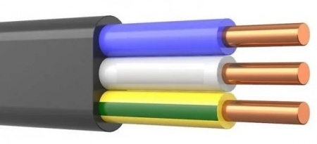 ВВГ-Пнг(А)-FRLSLTx 3х1.5 ок (N.PE)-0.66 ТРТС 100м Кабель силовой Фото