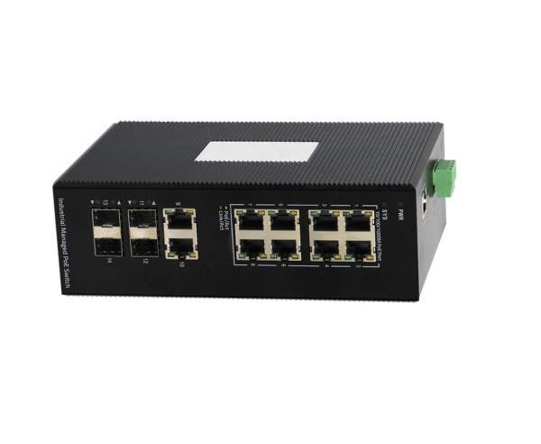 RVi-2NSIM08GP-2G4S Сетевой промышленный коммутатор с функциями управления L2+ Фото