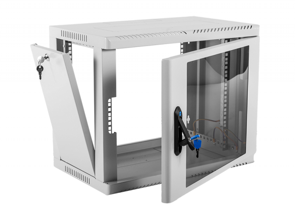 Шкаф телекоммуникационный настенный сварной 9U (600 × 500) съёмные стенки, дверь стекло Фото Шкаф телекоммуникационный настенный сварной 9U (600 × 500) съёмные стенки, дверь стекло Фото