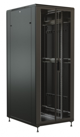 WR-TT-3288-DD-RAL9004 Шкаф напольный 19-дюймовый, 32U, 1610x800х800 мм (ВхШхГ) Фото