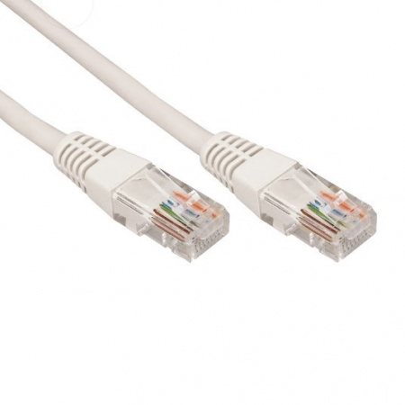 Патч-корд UTP кат. 5e, длина 3 метра, неэкранированный, серый REXANT Фото