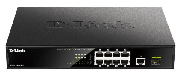 DGS-1010MP/A1A Коммутатор с питанием по PoE Фото
