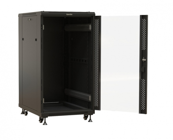 Hyperline TTBR-2768-AS-RAL9004 Шкаф напольный 19-дюймовый Фото Hyperline TTBR-2768-AS-RAL9004 Шкаф напольный 19-дюймовый Фото