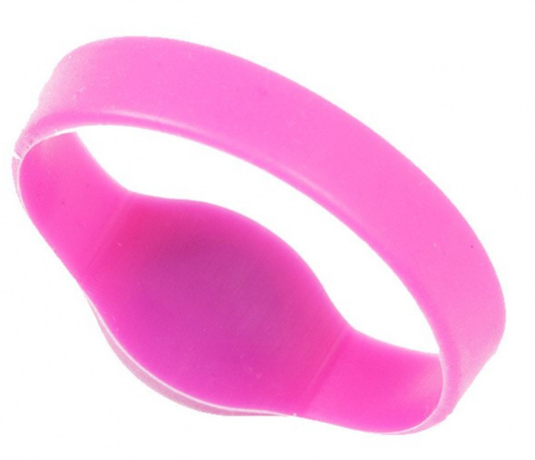 Браслет Mifare, IL-10D54MP, силиконовый, без застёжки (розовый, детский) Фото