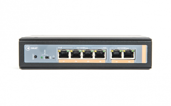 SKAT PoE-IN-4E-2E Коммутатор с питанием по PoE Фото