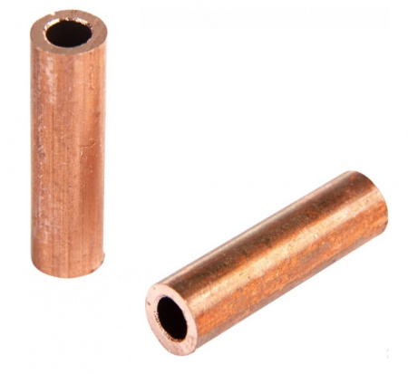 Гильза ГМ 10-5  (10 мм² - Ø 5 мм) (в упак. 5 шт.) REXANT Фото