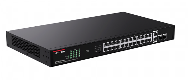 G1128P-24-250W Неуправляемый PoE коммутатор с 24 Гигабитными портами PoE и 2 SFP портами Фото