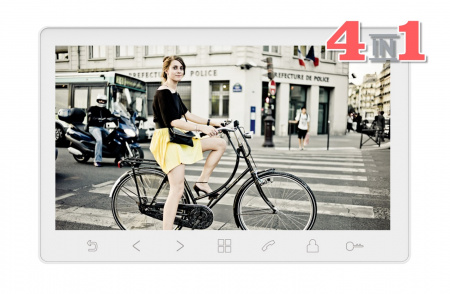 Sherlock (White) HD SE VZ Монитор видеодомофона Фото Sherlock (White) HD SE VZ Монитор видеодомофона Фото