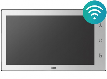 CTV-M4102FHD W (белый) Монитор видеодомофона 10˝ TFT IPS LCD Фото CTV-M4102FHD W (белый) Монитор видеодомофона 10˝ TFT IPS LCD Фото
