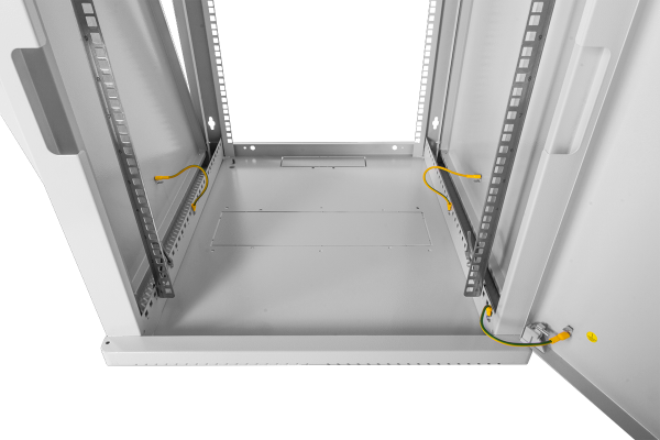 Шкаф телекоммуникационный настенный сварной 12U (600 × 350) съёмные стенки, дверь стекло Фото