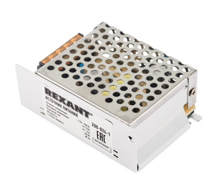 Источник питания 220 V AC/12 V DC 2 A 24 W с разъемами под винт, без влагозащиты (IP23) Фото