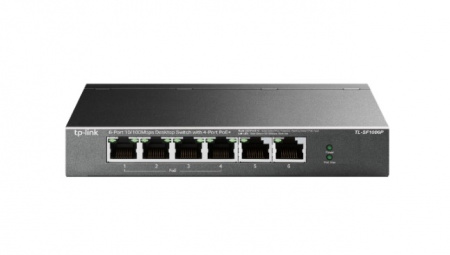 TL-SF1006P Настольный коммутатор с 6 портами  Фото